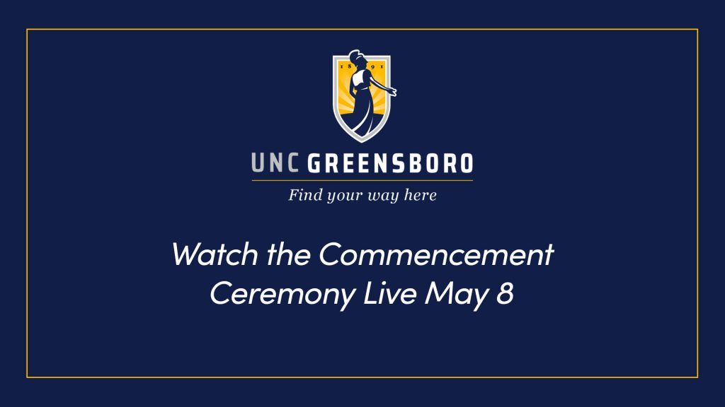 Commencement Ceremony May 8  livestream graphic