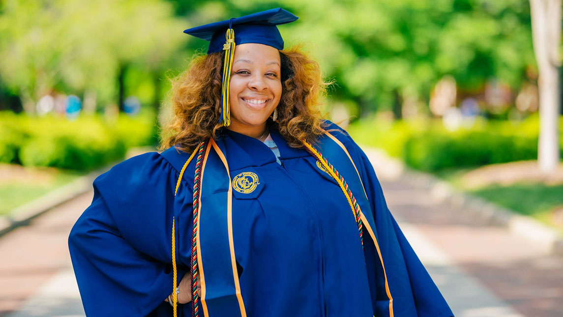 UNCG Grad Naima Blakely