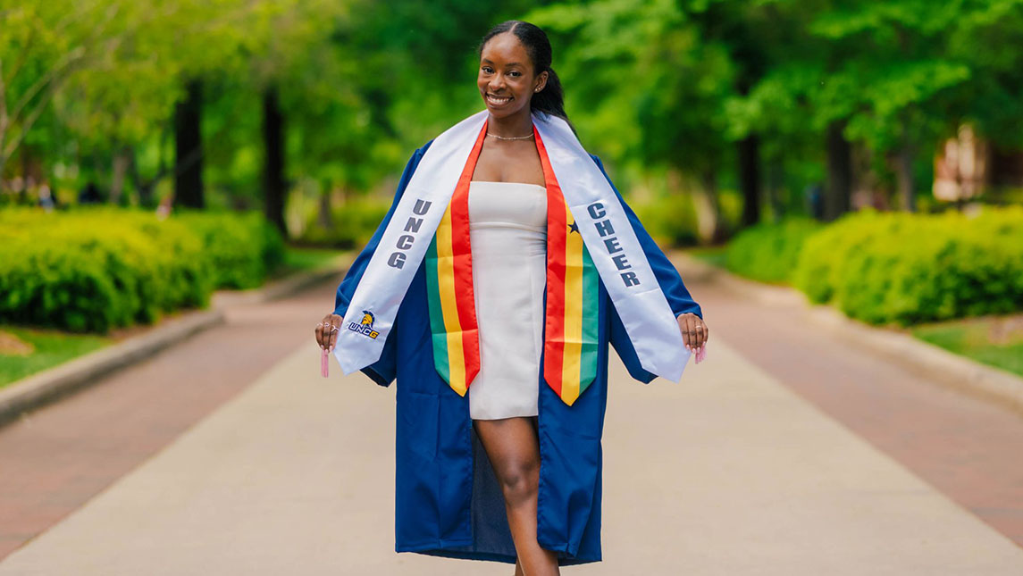 UNCG Graduate Samantha Fynn
